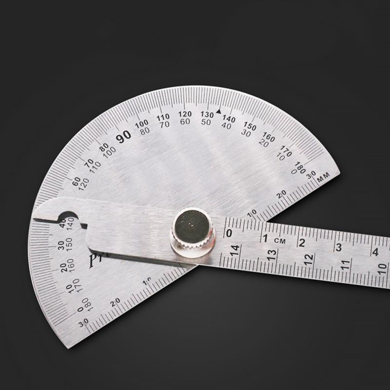 Jual Protractor Penggaris Busur Derajat Measuring Ruler 14.5cm 180 ...