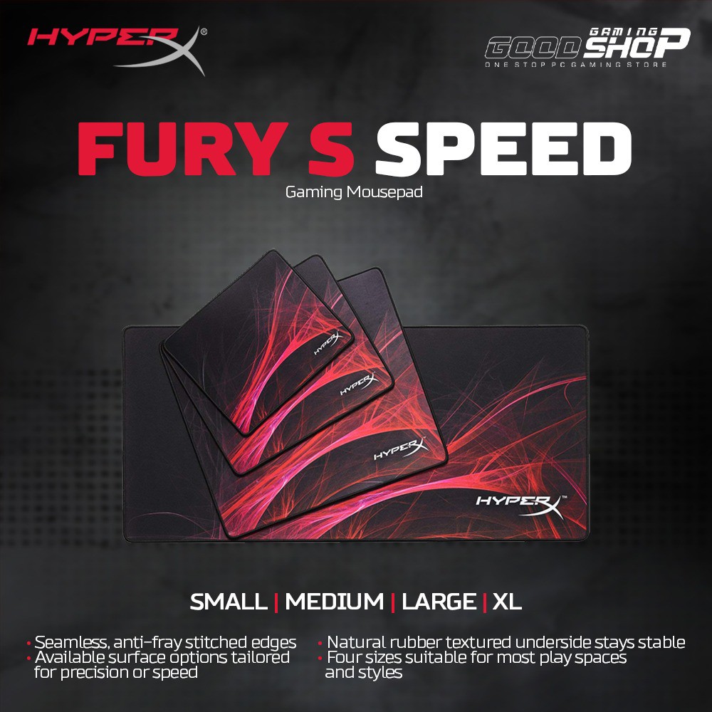 Jual HyperX Fury S Speed Edition - Gaming Mousepad | Shopee Indonesia