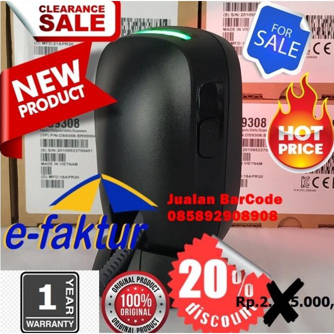 Jual Barcode Scanner Zebra Ds9308 Zebra Ds 9308 Hands Free Scanner 2d 1d Shopee Indonesia 7245