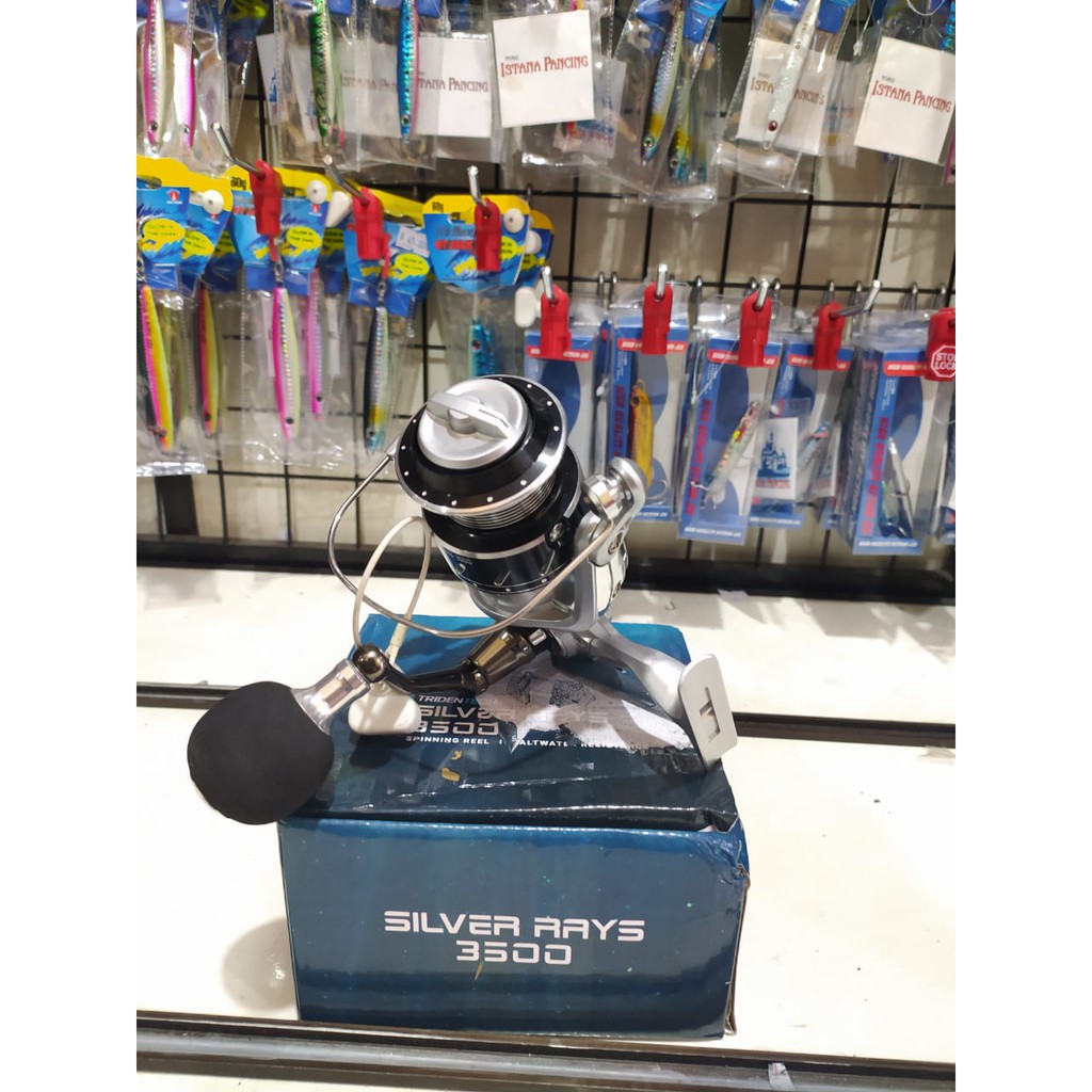 Jual REEL TRIDENTECH SILVER RAYS TYPE LAMA 3500 DAN TIPE BARU 5000-C ...