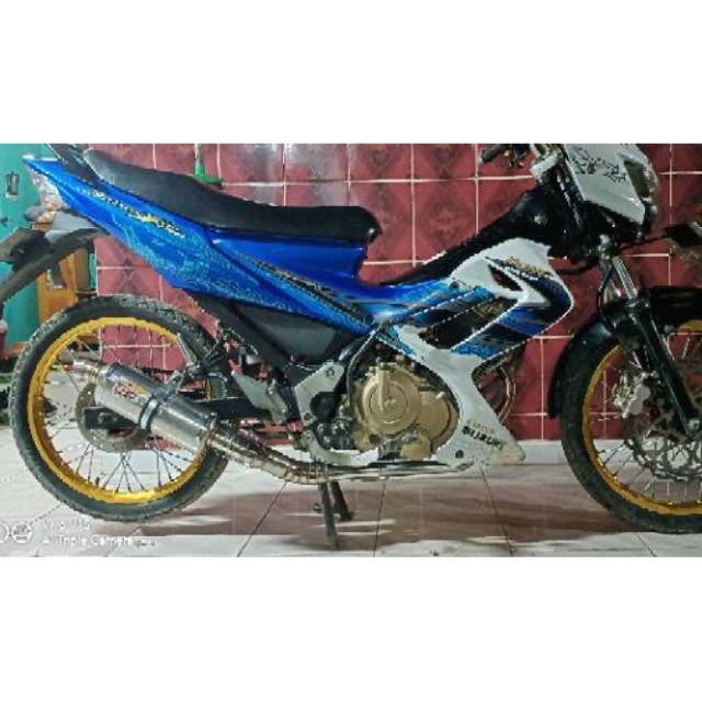 Jual Knalpot Recing Cld C Oval Satria Fu Shopee Indonesia