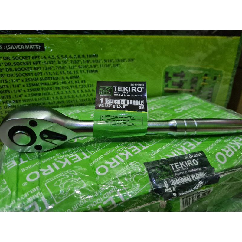 Jual TEKIRO RACHET HANDLE FULL BESI 1/2 inch | Shopee Indonesia