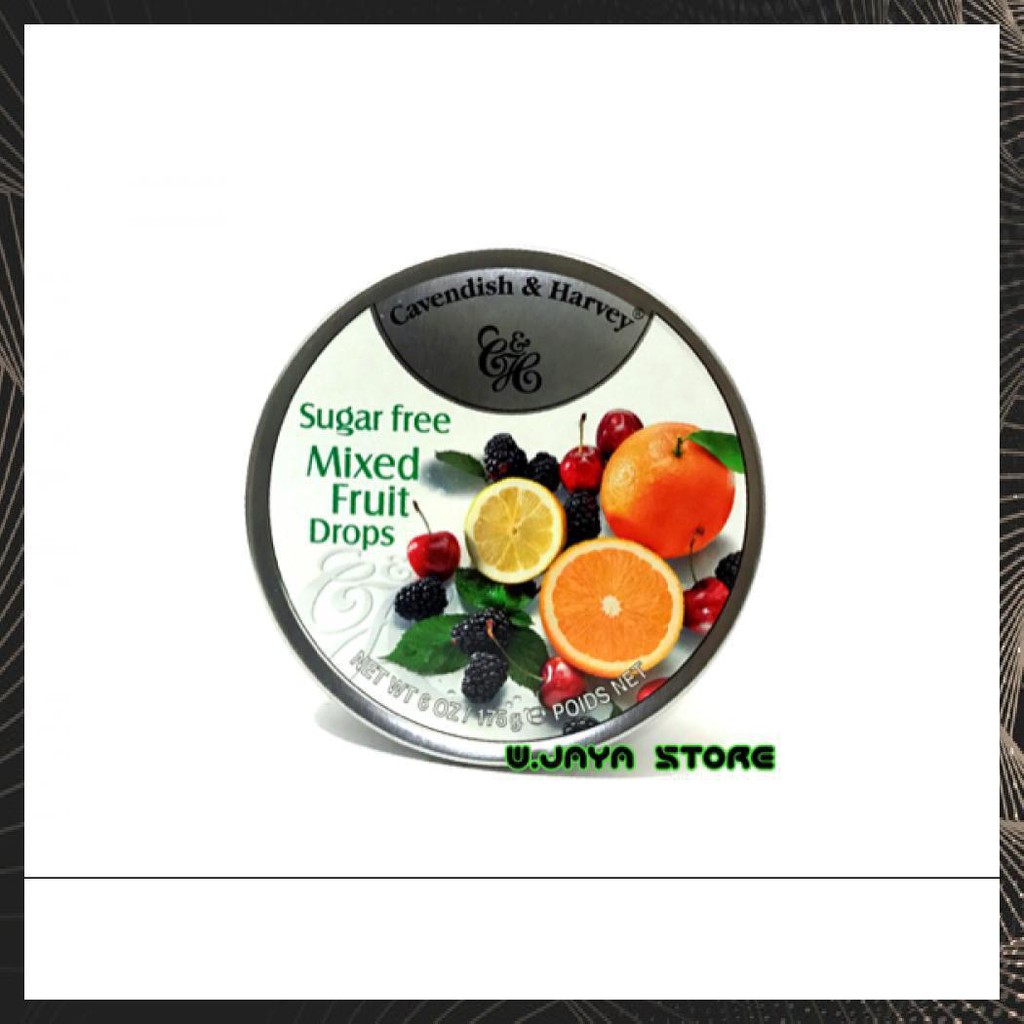 Jual PERMEN CAVENDISH & HARVEY SUGAR FREE MIXED FRUIT DROP Shopee