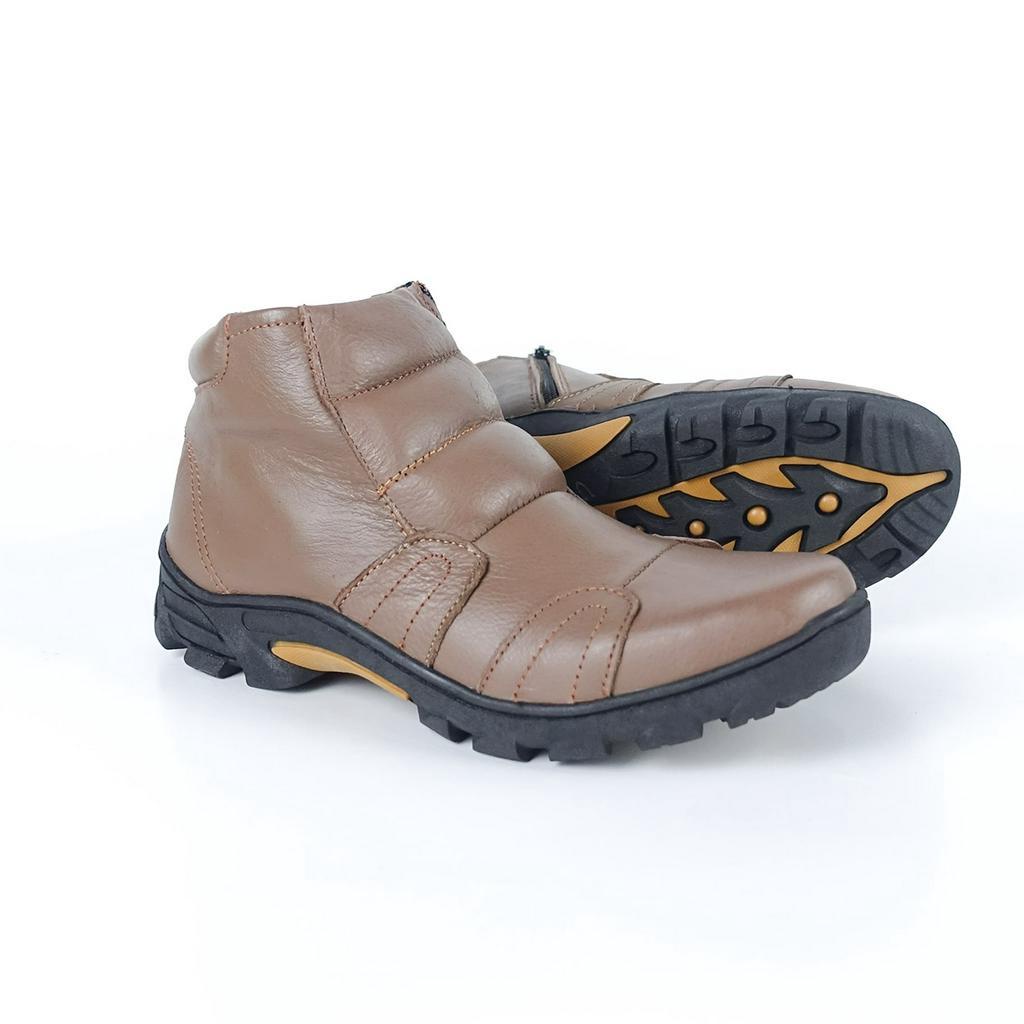 ART K16I Sepatu Boots Pria Kulit Asli Virale Sepatu Boots Pria Casual STG 21