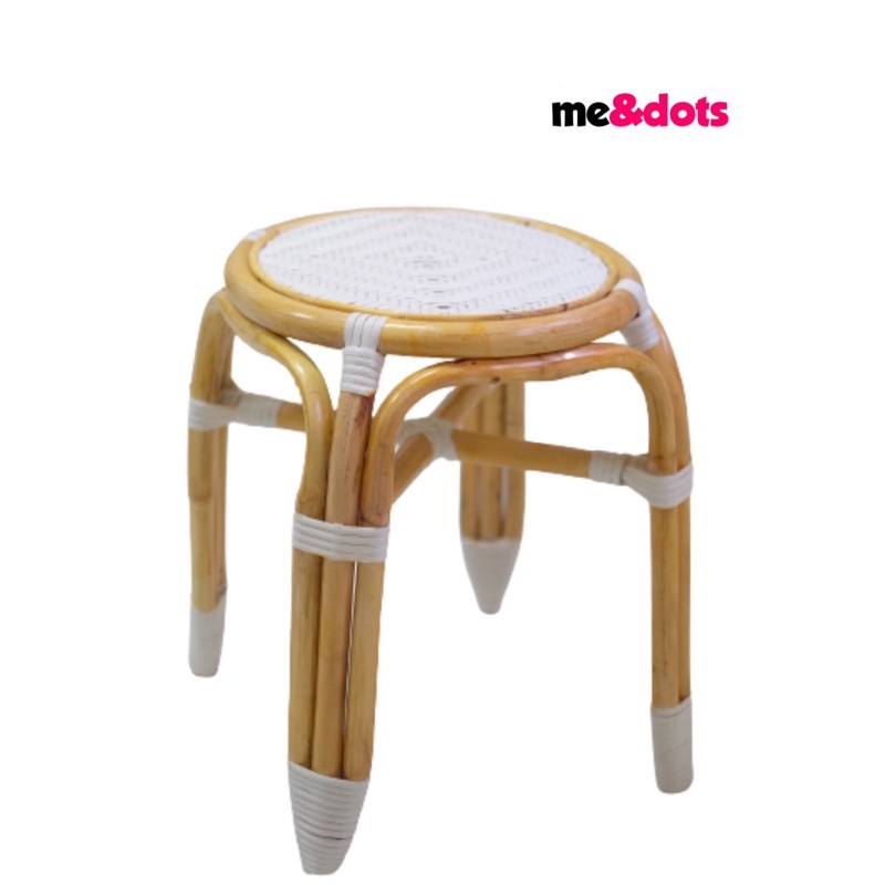 Jual me&dots - Stool Rotan | Shopee Indonesia