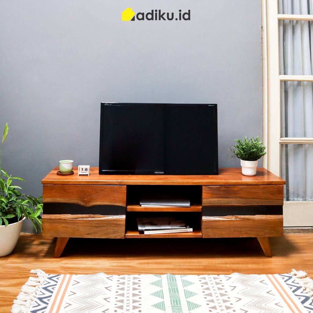 Jual ADIKU.ID VIGGO Meja TV - Rak TV Minimalis | Shopee Indonesia
