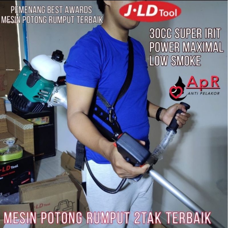 Jual Mesin Potong Rumput Tak Jld Brush Cutter Heavy Duty Mesin B Shopee Indonesia