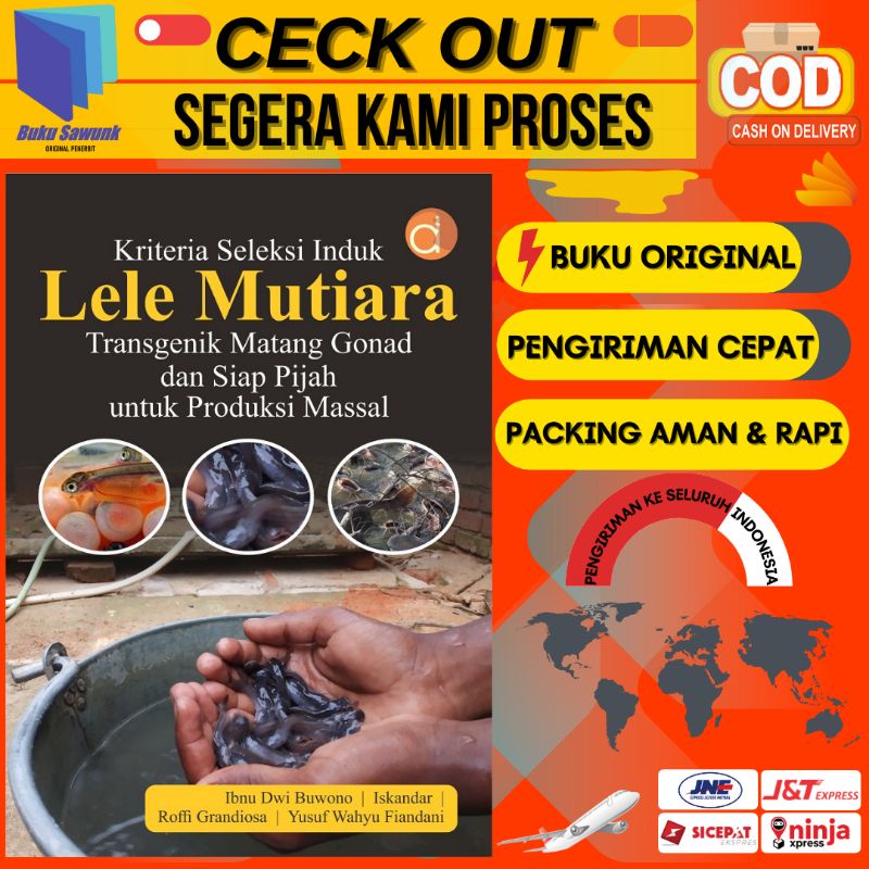 Jual Buku Kriteria Seleksi Induk Lele Mutiara Transgenik Matang Gonad