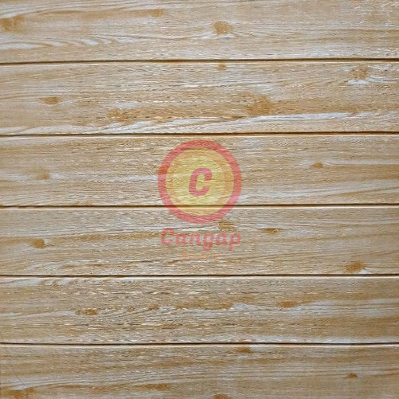 Jual Wallpaper Kayu 3D Foam embossed Wallpaper Dinding Kayu Shopee