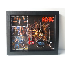 Jual Shadowbox Frame Pigura ACDC High Voltage Exclusive | Shopee Indonesia