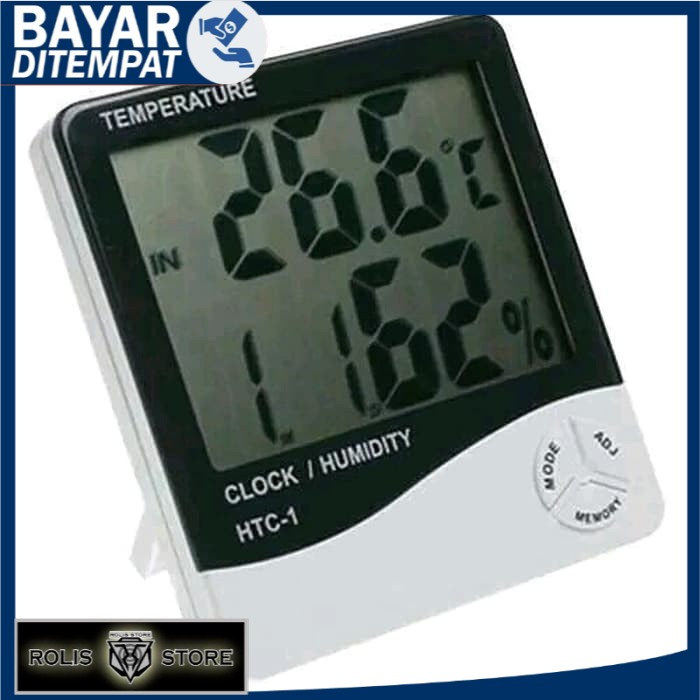 Jual Promo Cod Termometer Hygrometer Digital Pengatur Pendeteksi Suhu