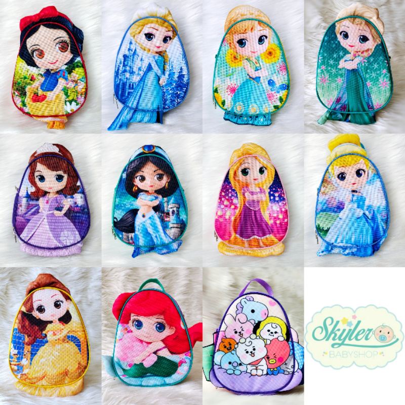 Calzini Bimba Con Personaggi Disney – Principesse Elsa, Anna, Ariel, Biancaneve, Jasmine – Taglie 3-5 Anni E 7-9 Anni - 3