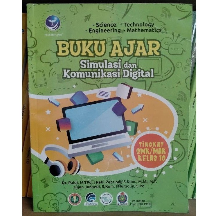 Jual Buku Ajar Simulasi Dan Komunikasi Digital Tingkat SMK/MAK Kelas X ...