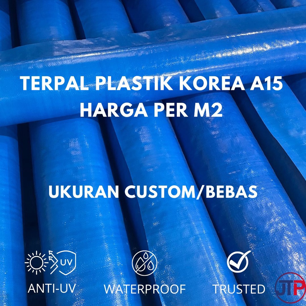 Jual TERPAL PLASTIK KOREA A15 Ukuran Custom Harga Per Meter | Shopee ...