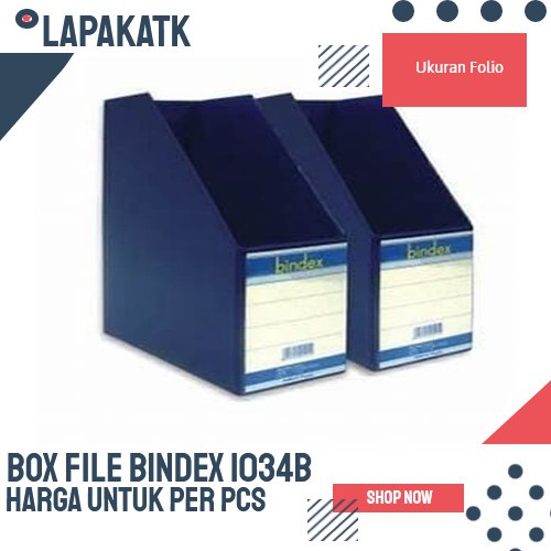 Jual BINDEX JUMBO BOX FILE 1034 / BOXFILE BINDEX 1034 B + | Shopee ...