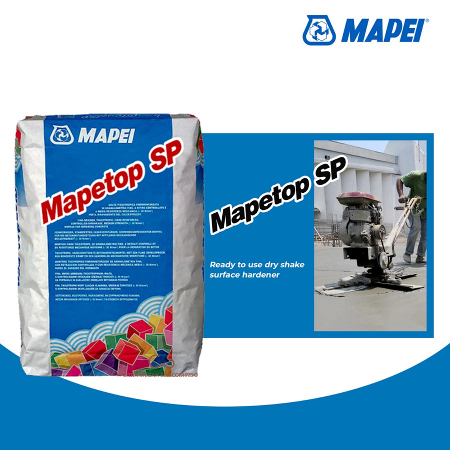 Jual CMS Mapei Mapetop SP floor Hardener tabur tahan abrasive
