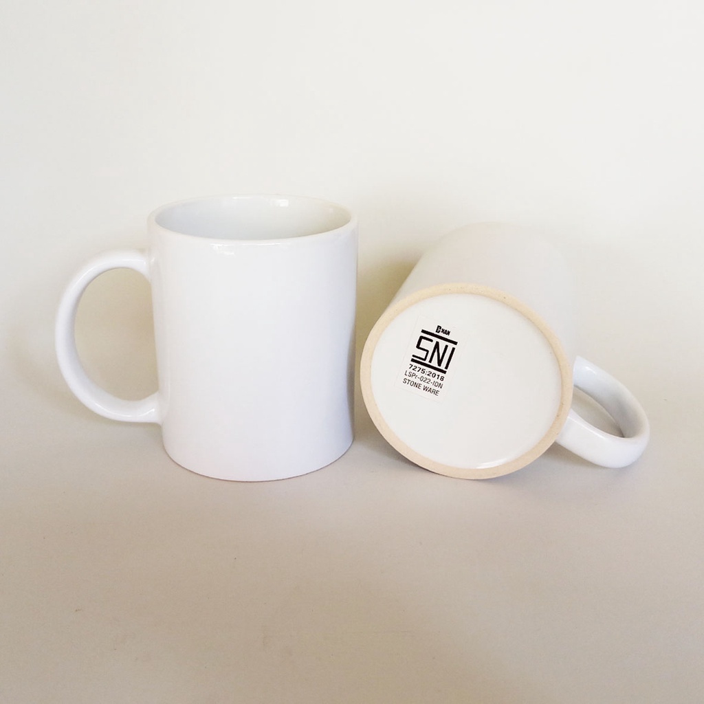 Jual mug coating putih polos - mug coating import | Shopee Indonesia