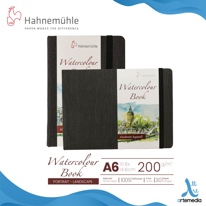 Jual Hahnemuhle Watercolor Paper Sketchbook Kertas Cat Air Shopee