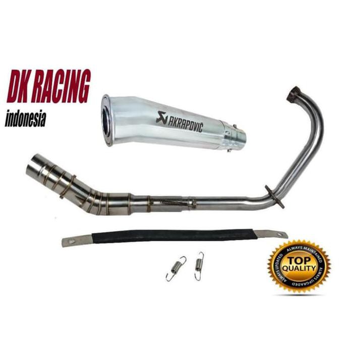 Jual Harga Knalpot Racing Yamaha R15 V3 150 Akrapovic Megaphone Titann ...