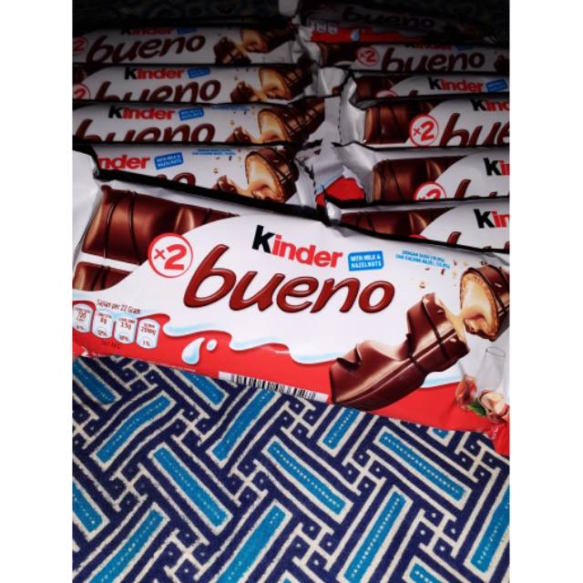 Jual Kinder Bueno Milk & Hazelnut 43gr | Shopee Indonesia