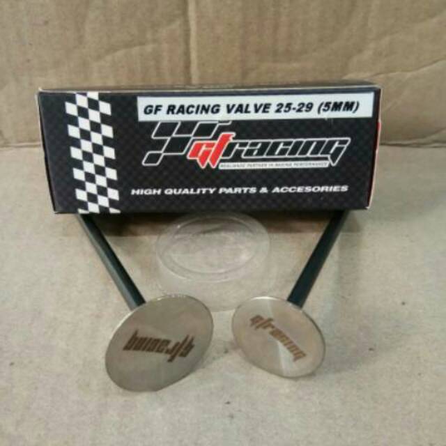 Jual Klep gf racing ukuran 25-29 batang 5mm | Shopee Indonesia