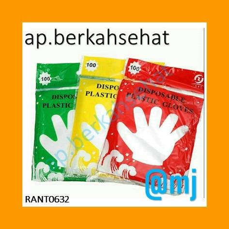 Jual SARUNG TANGAN PLASTIK ISI 100 PER KEMASAN | Shopee Indonesia