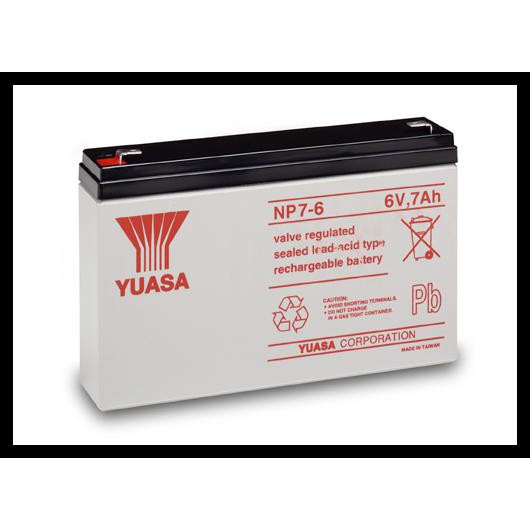 Jual aki baterai mobil motor mainan sepeda listrik yuasa 6v 7ah 6 v 7