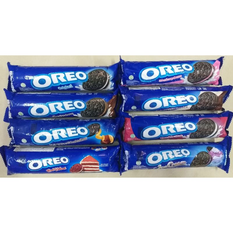 Jual KZ - oreo biskuit coklat sandwich dengan 8 variant rasa | Shopee ...