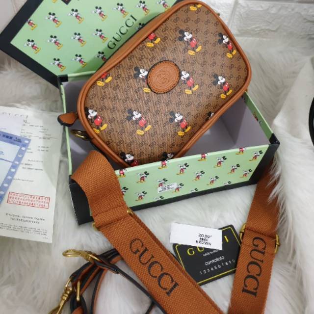Jual TAS GUCCI X DISNEY MICKEY SLING Shopee Indonesia