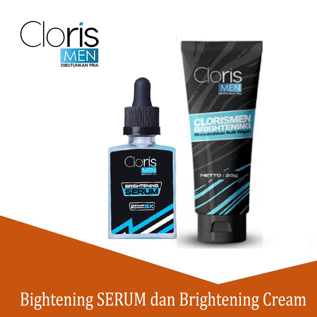 Jual Clorismen Breightening Cream & Brightening Serum Mencerahkan Wajah ...