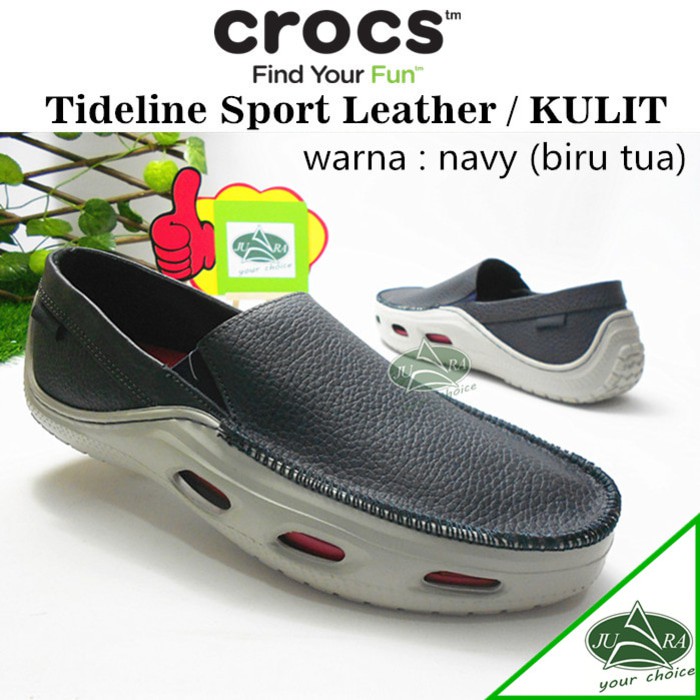 Crocs tideline 2024 sport leather