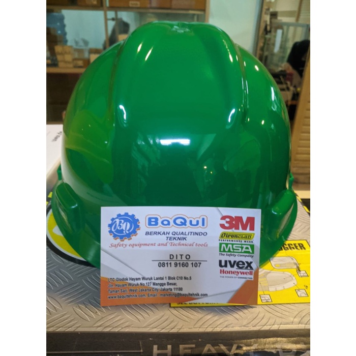 Jual erijonha MSA Safety Helm Helmet Fasttrack Original Green/Hijau