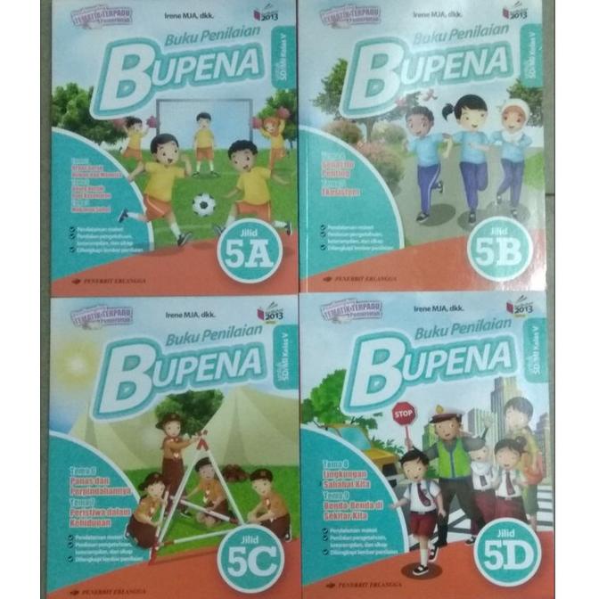 Jual BUPENA - Buku Penilaian Untuk SD/MI Kelas 5 Jilid 5A 5B 5C 5D K ...