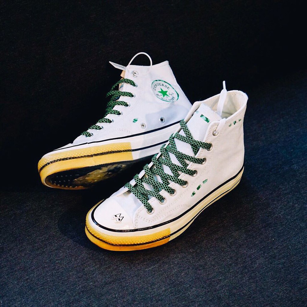 Converse 70s Hi Dr.Woo White Absin The Green Egret