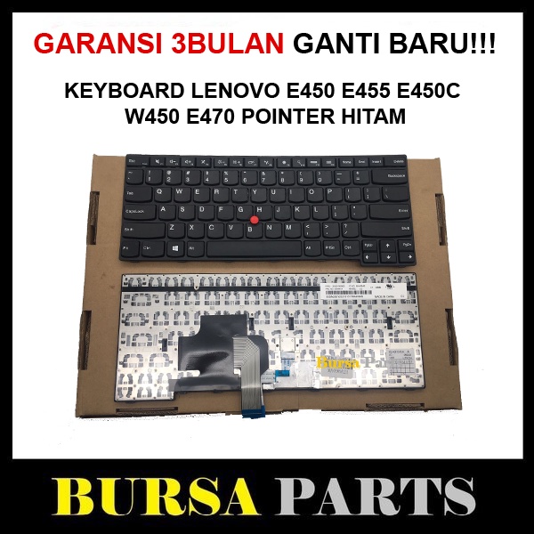 Jual Keyboard Lenovo E450 E455 E450C W450 Pointer Black | Shopee Indonesia