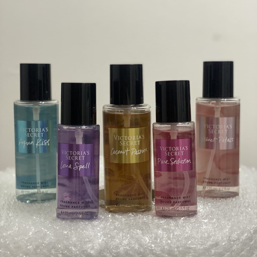 Victoria secret body discount mist travel size