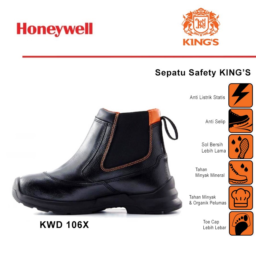 Jual Sepatu Safety Kings Safety Shoes Original KWD106X | Shopee Indonesia