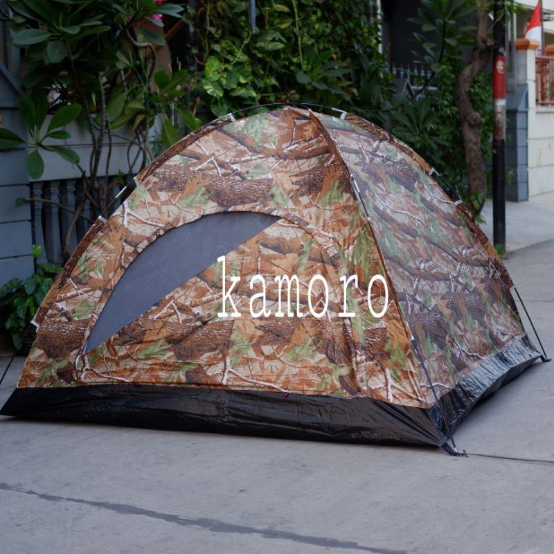 Tenda Da Campeggio Per 4 Persone | 200x200x135 Cm | Impermeabile E Antizanzare | Facile Da Montare | Leggera E Portatile | Spiaggia E Escursioni