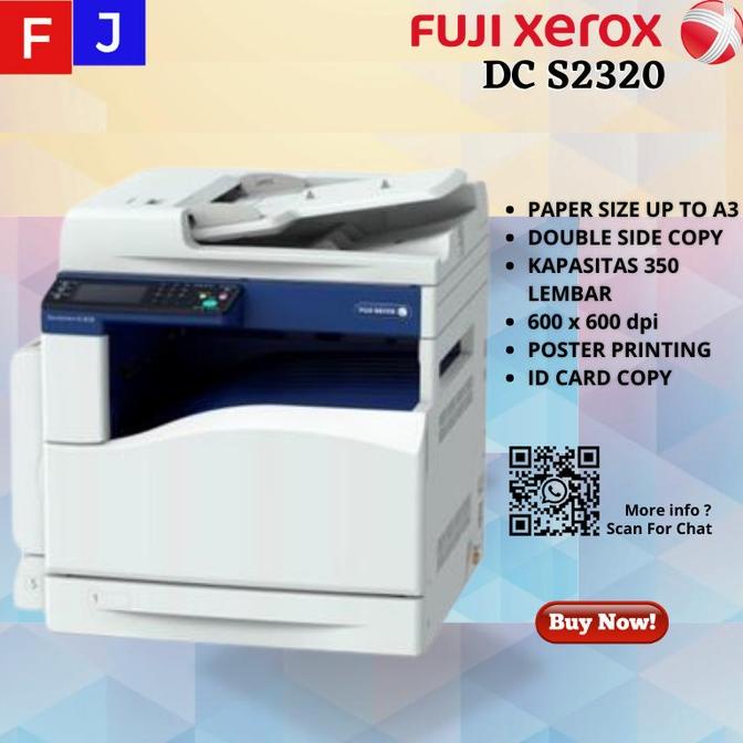 Jual Mesin Fotocopy A3 Fuji Xerox S 2320 Garansi Resmi S2320 | Shopee ...