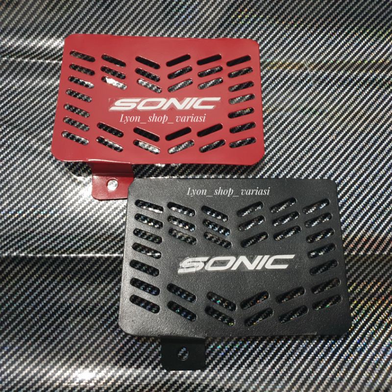 Jual Cover Radiator Sonic Besi Tebal | Tutup Pelindung Radiator Motor ...