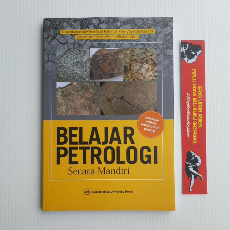 Jual BUKU ORIGINAL Belajar Petrologi Penerbit UGM 23 | Shopee Indonesia