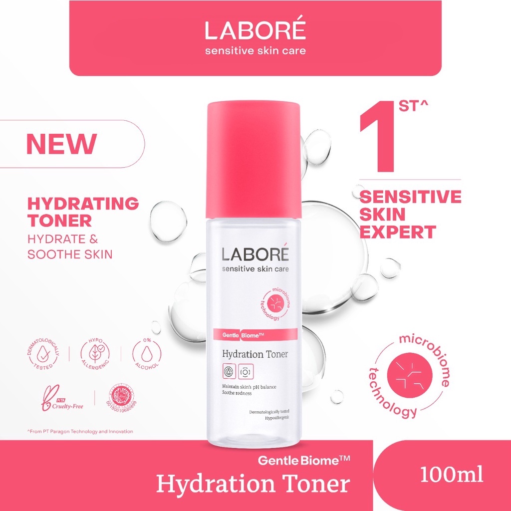 Jual LABORE Gentle Biome Hydration Toner 100ml - Hydrating Toner ...
