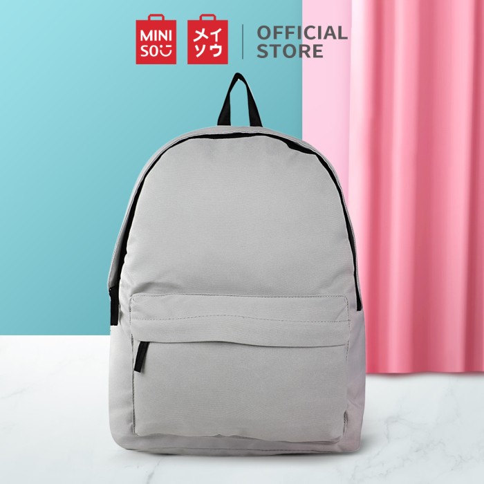 Jual MINISO Tas Ransel Wanita Pria Backpack Tas Pungung Traveling ...