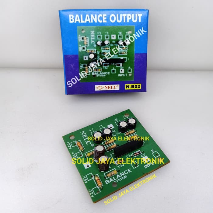 Jual KIT BALANCE OUTPUT STEREO - KIT OUTPUT BALANCE RANGKAIAN ...