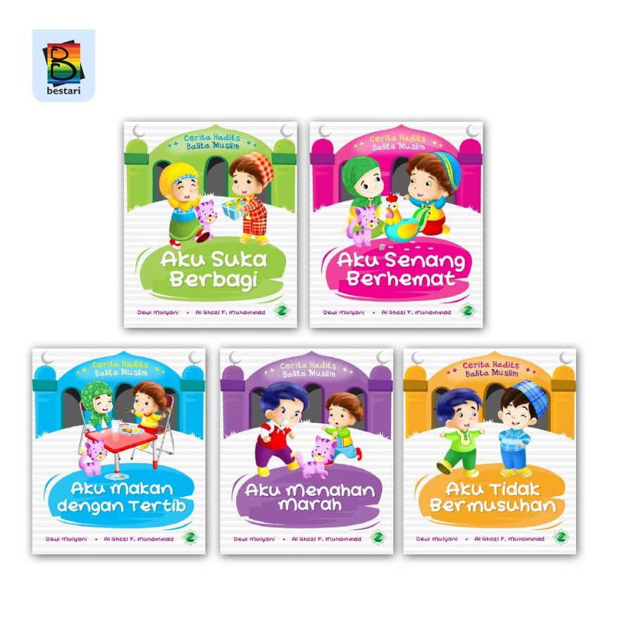 Jual Buku Cerita Anak Bergambar-Seri Cerita Hadist Balita Muslim ...