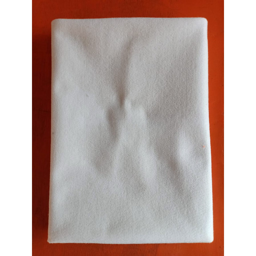 Jual Kain Flanel warna putih per meter | Shopee Indonesia