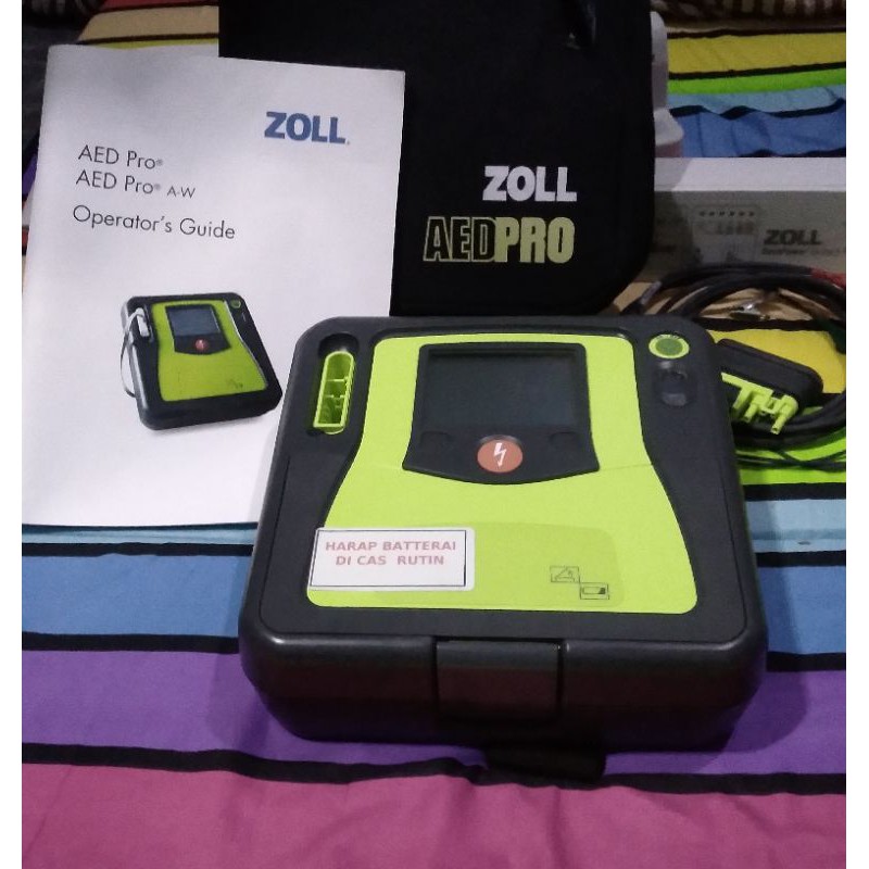 Jual AEDPRO ZOLL defibrillator/AEDPRO ZOLL(Alat+Charger+batrei