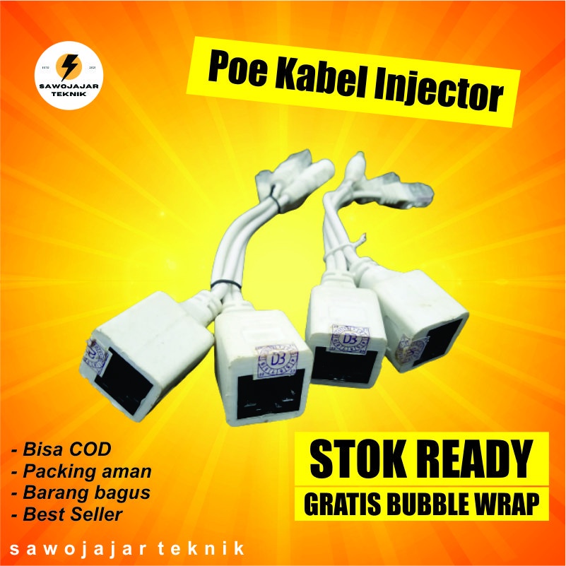 Jual Kabel Poe Splitter Cable Poe Injector Malang | Shopee Indonesia