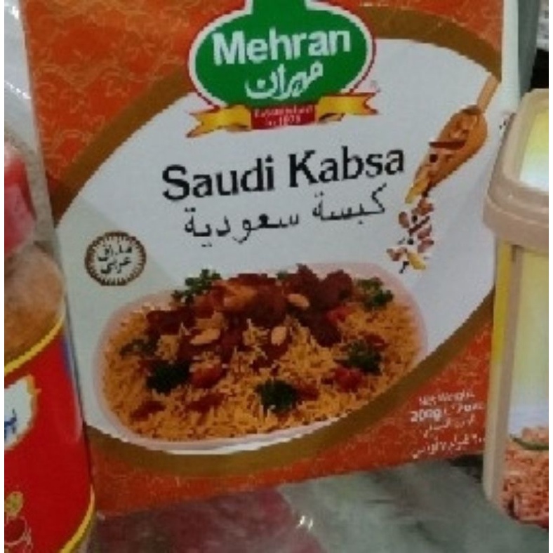 Jual Mehran Saudi Kabsa 200 Gram Bumbu Nasi Kabsah Asli Arab Original ...