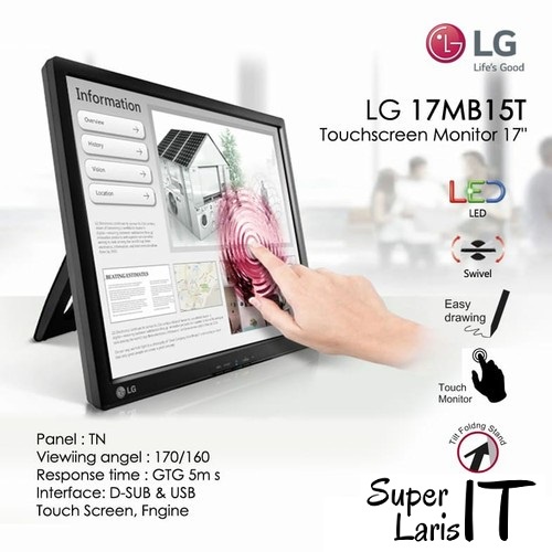 Jual Monitor LG 17MB15T-B 17" Touchscreen | Shopee Indonesia